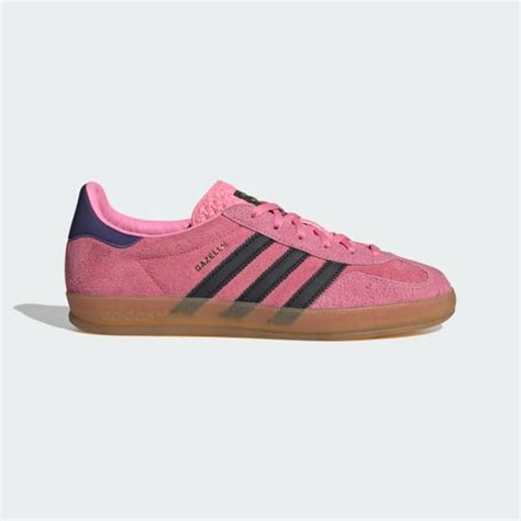 adidas gazelle indoor pink blue|Adidas gazelle suede pink.